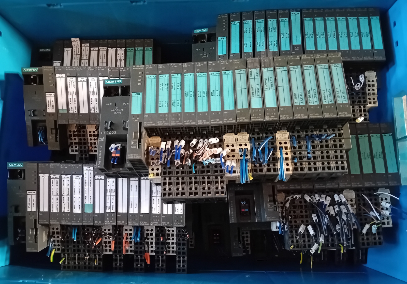 Siemens Set 6ES7 151-3BA23-0AB0 + Various Modules