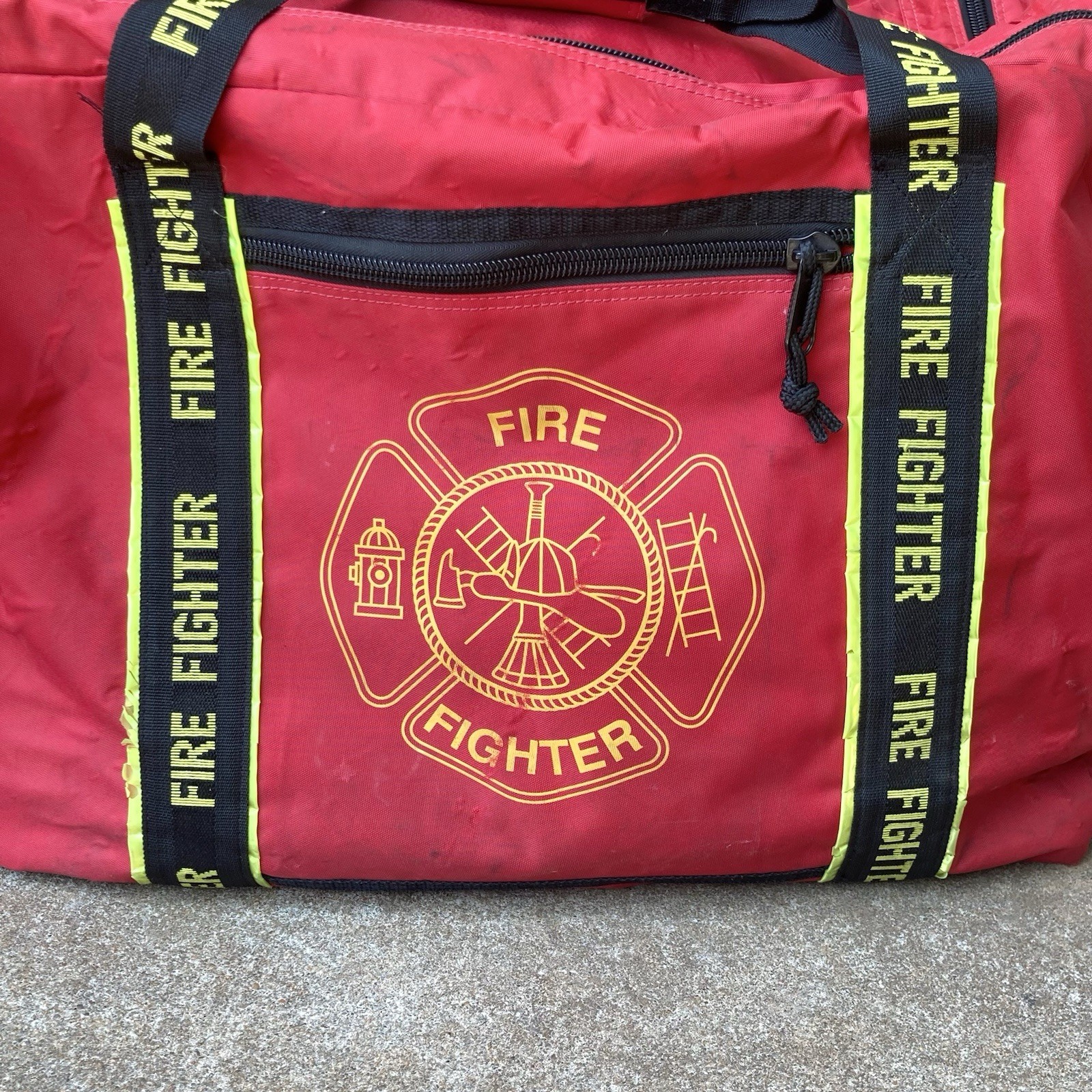 Firefighter Gear Bag Duffle Turnout Bag w/ Shoulder Strap