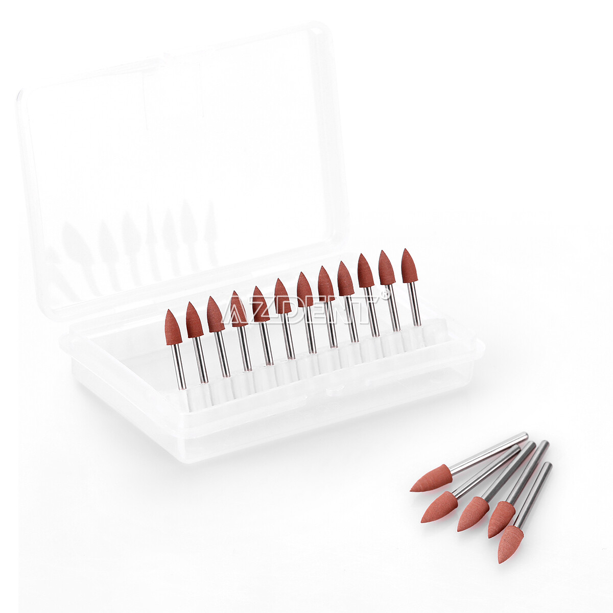USA Dental Brownie Polishers Friction Grip FG Burs Mini Points 1.6mm 12pcs /Box