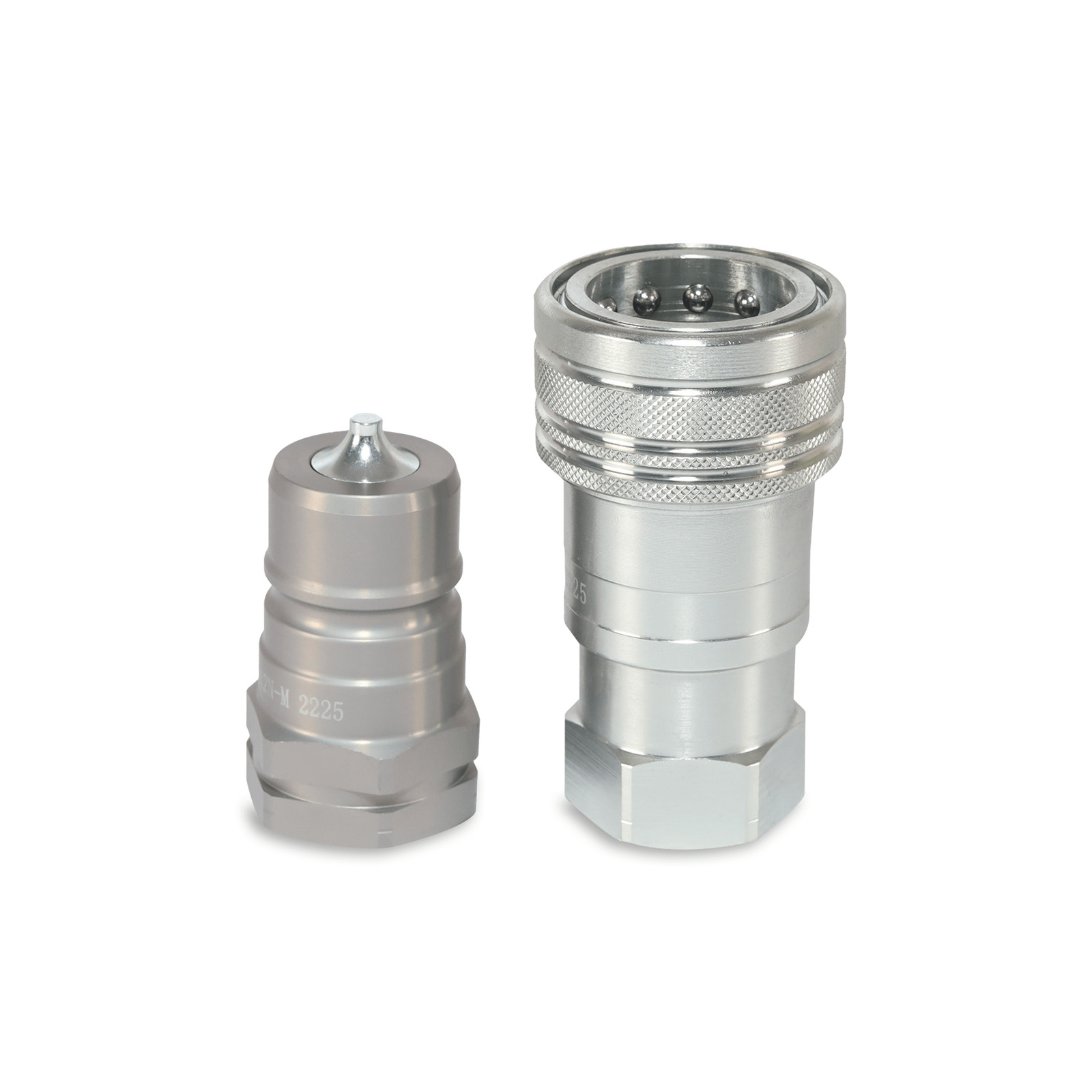 3/4″ ISO 7241-A Quick Disconnect Hydraulic Couplers Set – 3/4″ NPT Thread