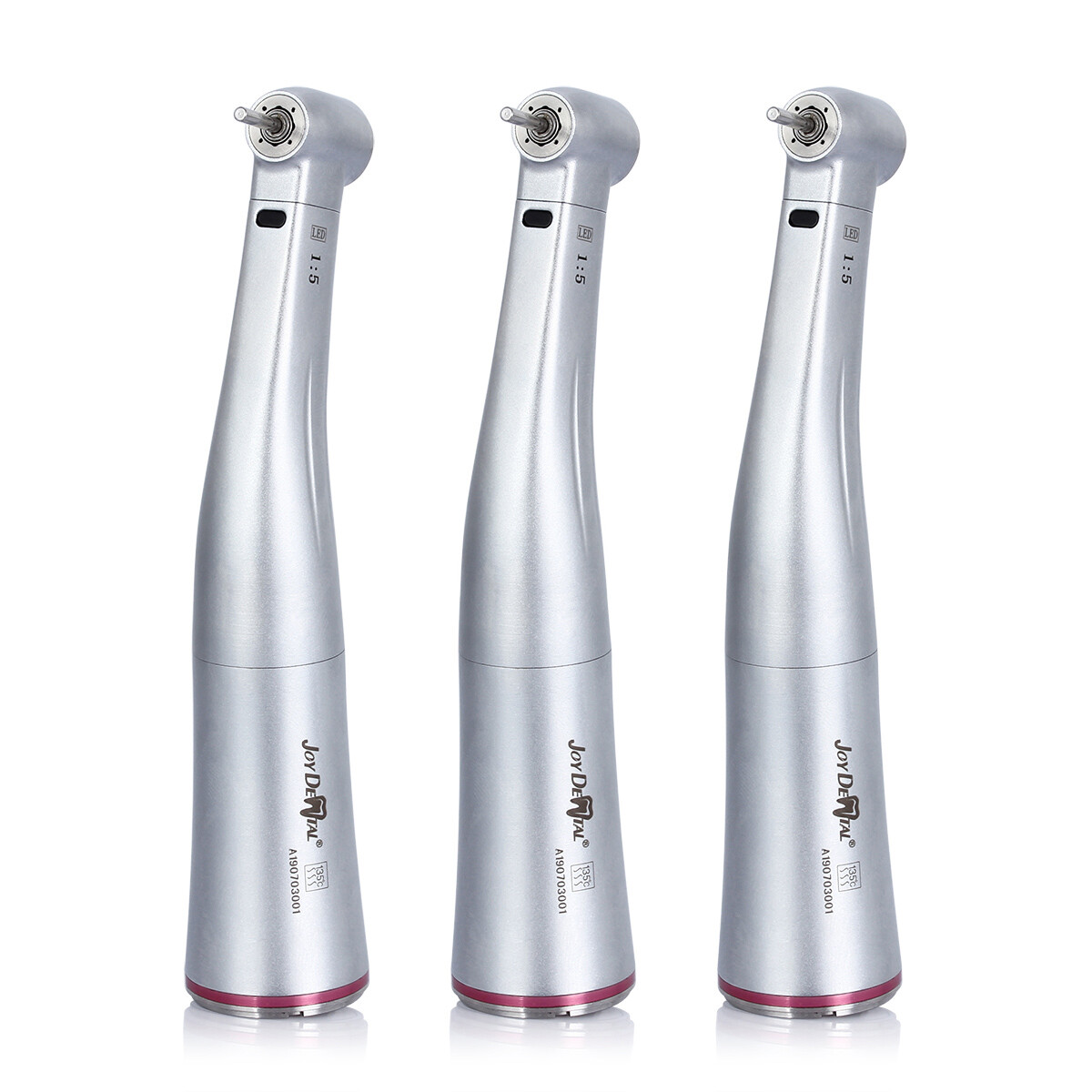 Dental Contra Angle LED Handpiece Ceramic Bearing 1:1/20:1/1:5 Push