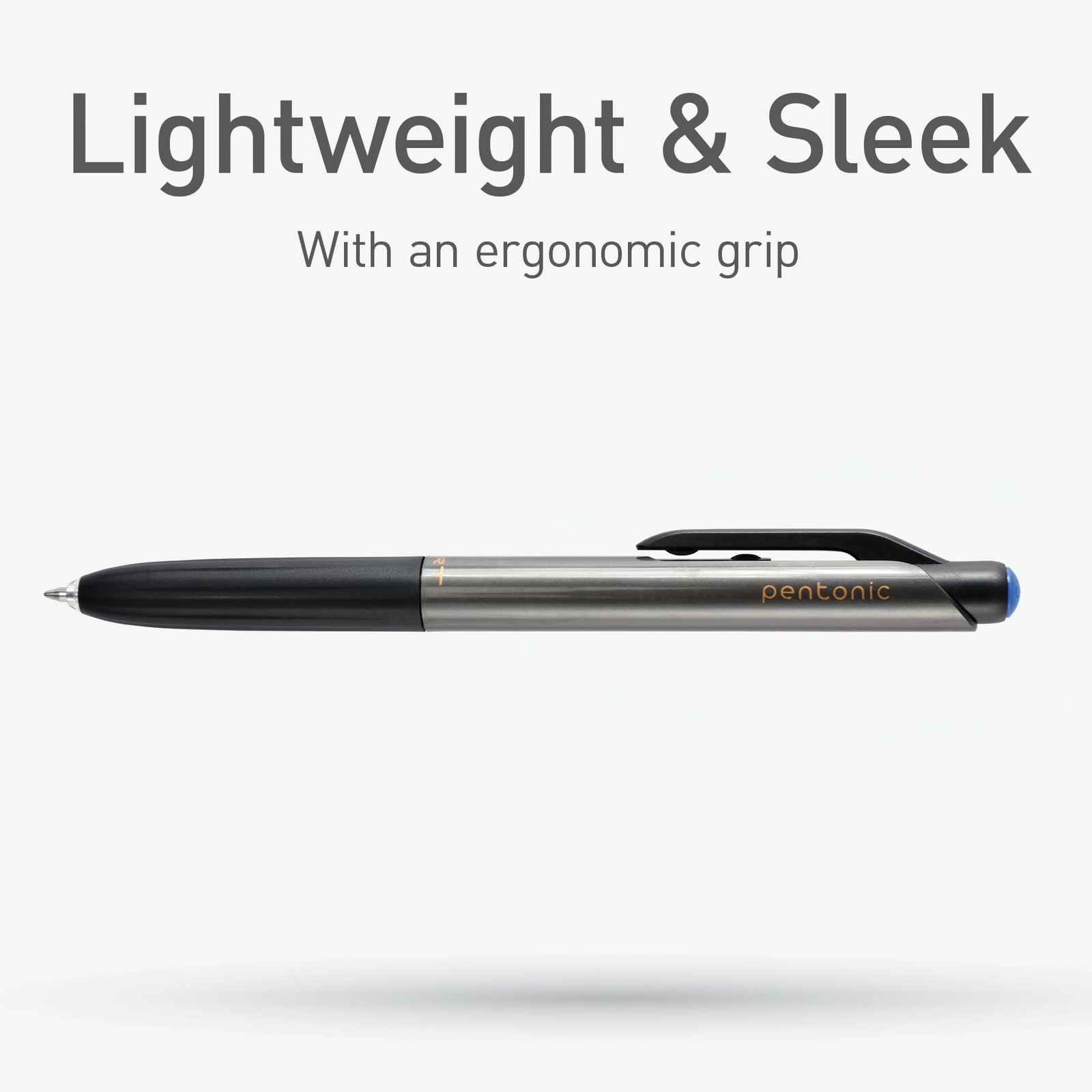 Pentonic GRT 0.7mm Blue Gel Pens, 10pk. Smooth for Office & Journaling.