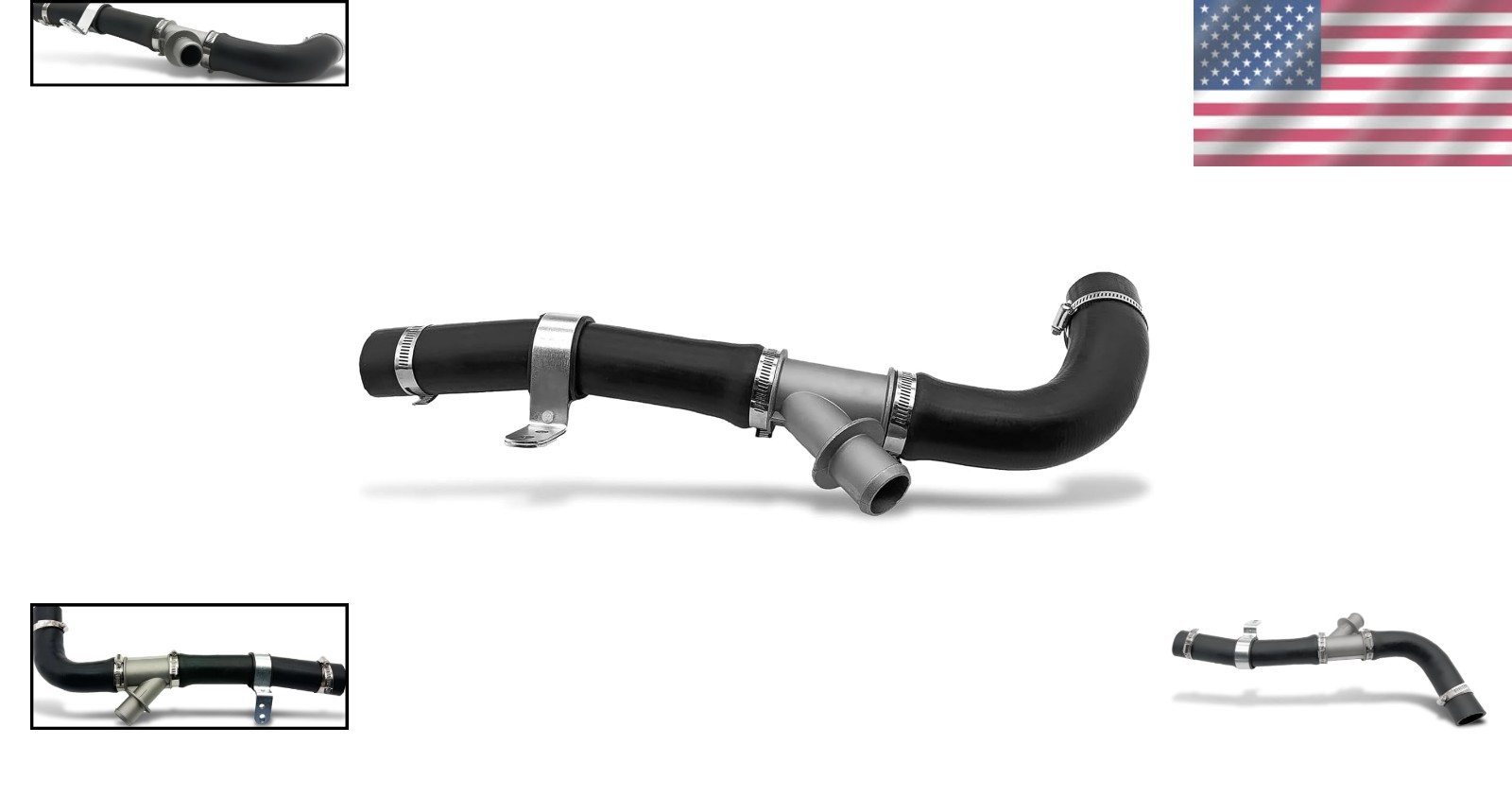 Upper Radiator Inlet Aluminum Y Hose Line Tube 626-323 for RAM 2500 2013 2014 f