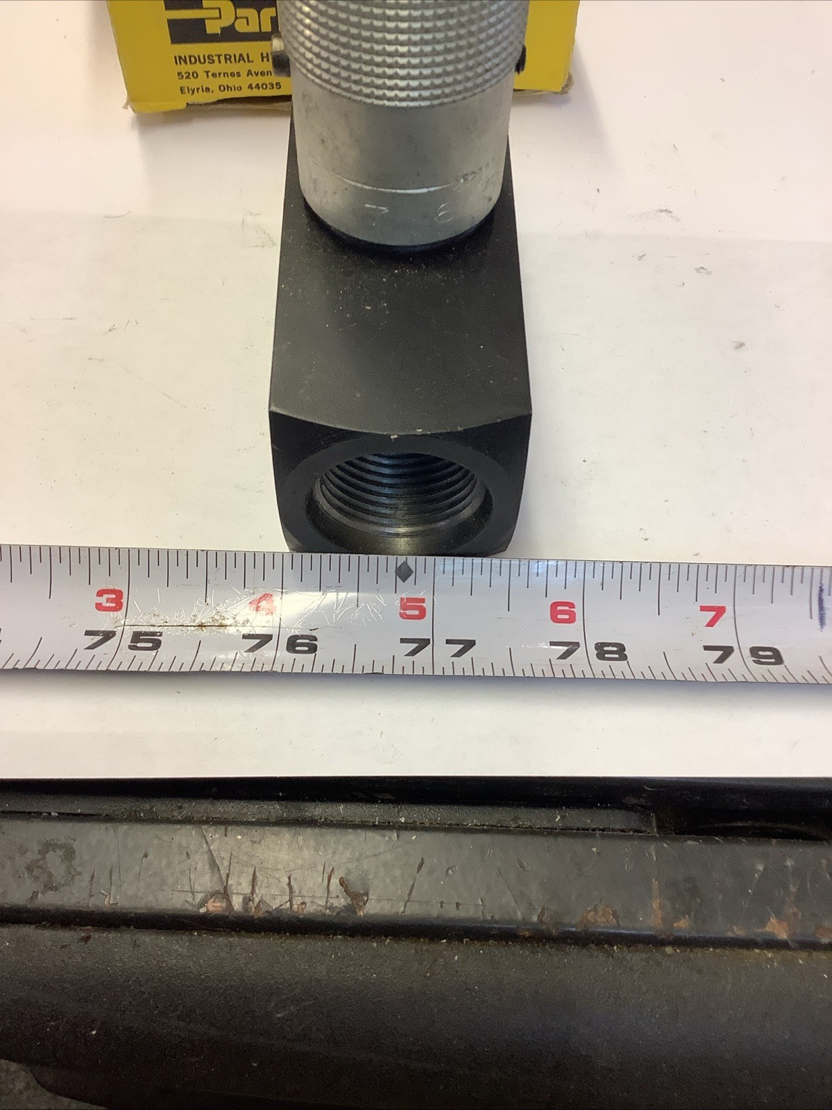PARKER needle valve N1220S, 3000PSI, 25 GPM, 1”, (1 In Lot) 4054-57