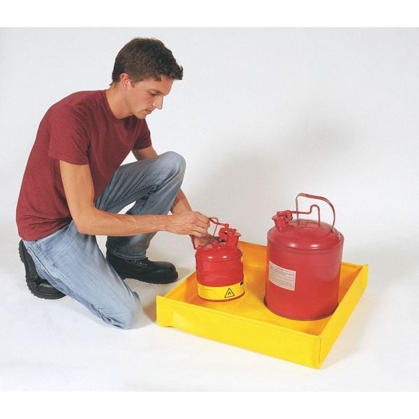 Ultratech 1334 Spill Tray, 20 Gal Spill Capacity, 18 Oz Pvc Fabric