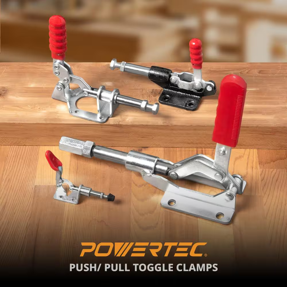 500 Lbs. Ductile Iron Base Push/Pull Quick-Release Toggle Clamp