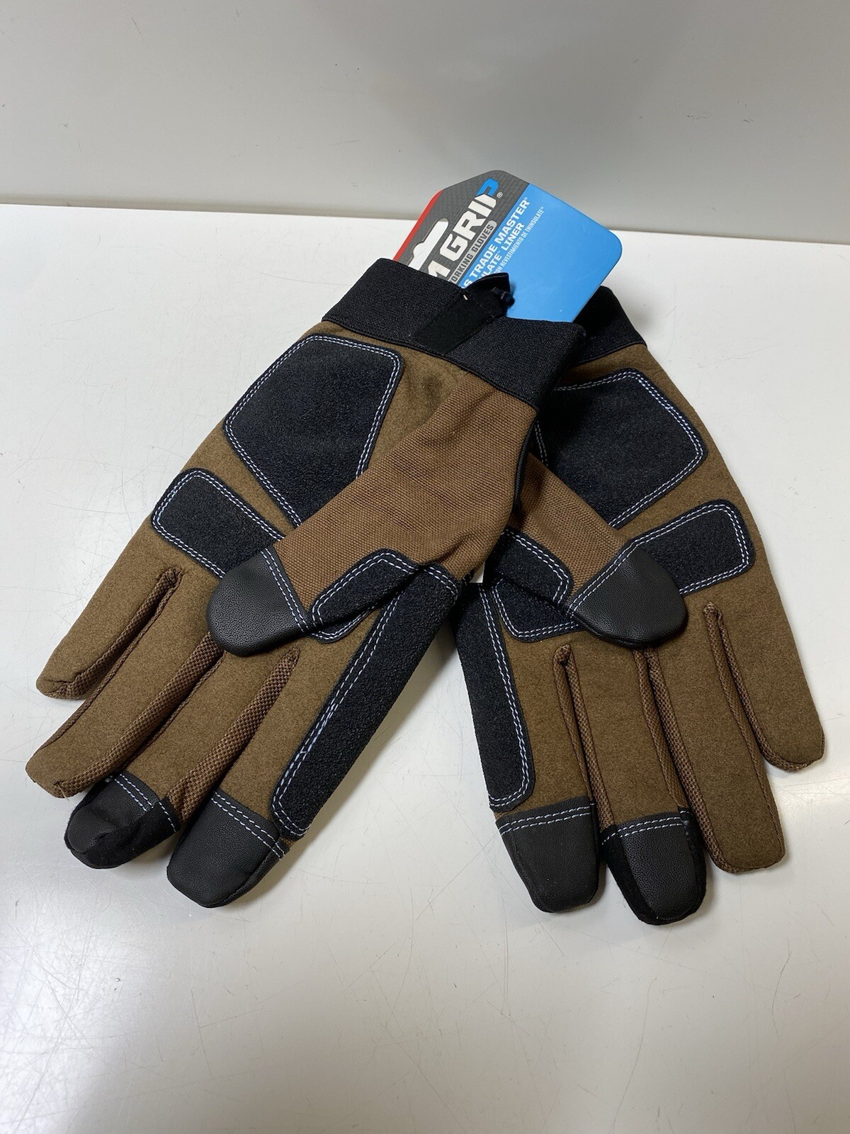 Lot Of (2) FIRM GRIP Winter Gloves Trade Master Duck Canvas Thinsulate – Large