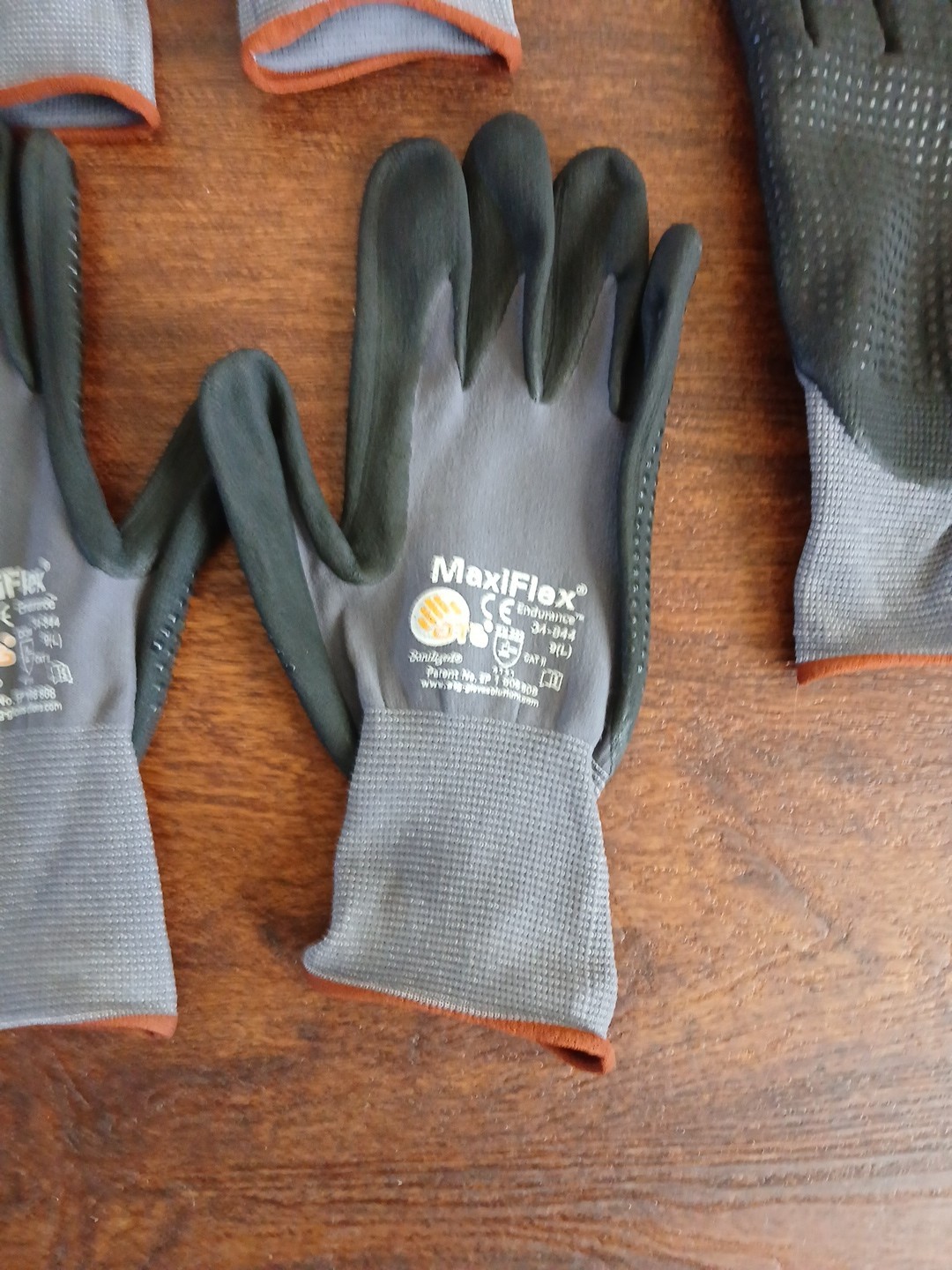 ✨️💪New MaxiFlex Endurance Gloves- 3Pairs- 34-844, Size 9 Large