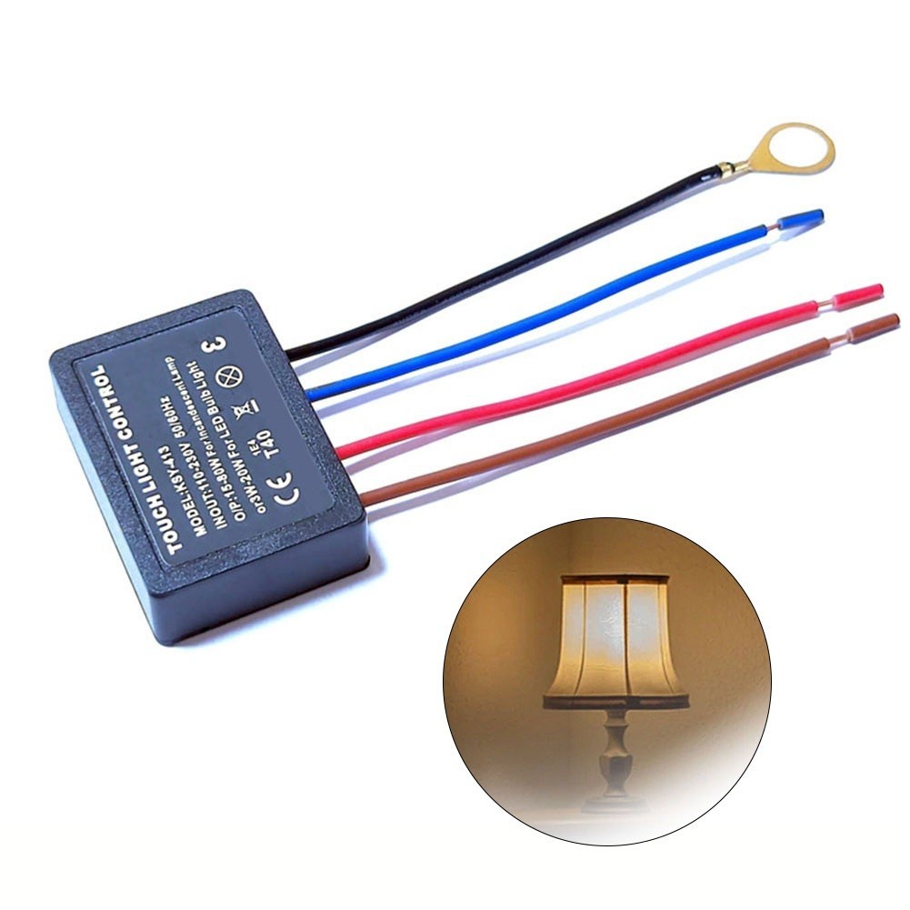 Easy to Operate 3 Way Touch Light Dimmer Switch Control for Any Room