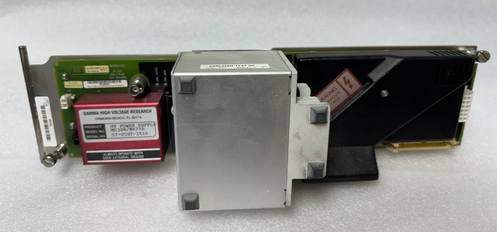 HP Agilent 5973 MSD Analyzer 05971-80103 with G1099-65015 Sideboard PCA