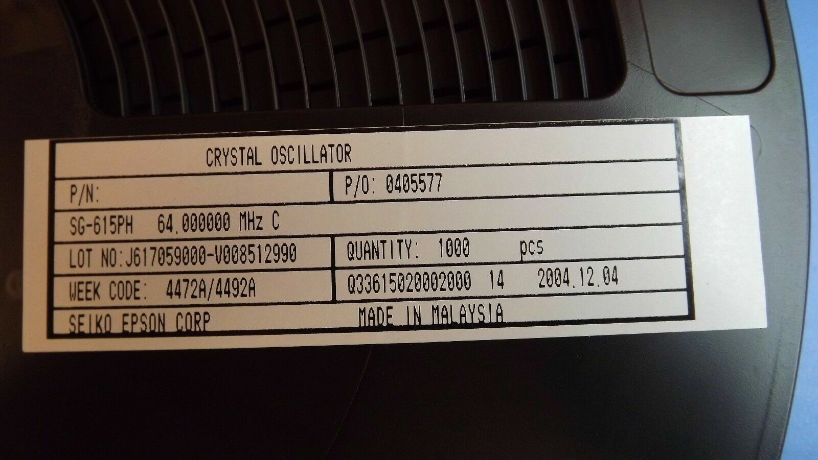 (5PCS) SG-615PH-64.000000MHZ Q33615020002000 CMOS 5V 14X9 100PPM -20/+70