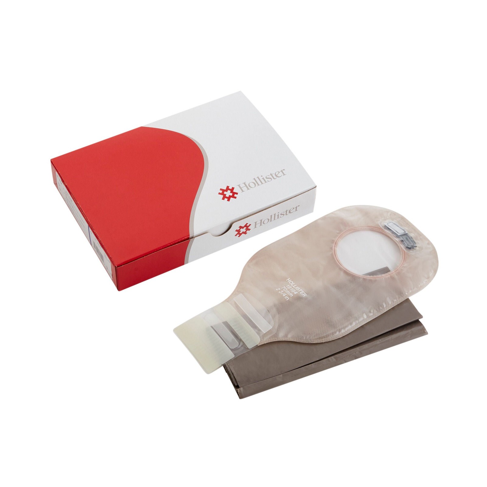 New Image Drainable 12″L 2pc System Colostomy Pouch 12 Inch Length 18194 10 Ct