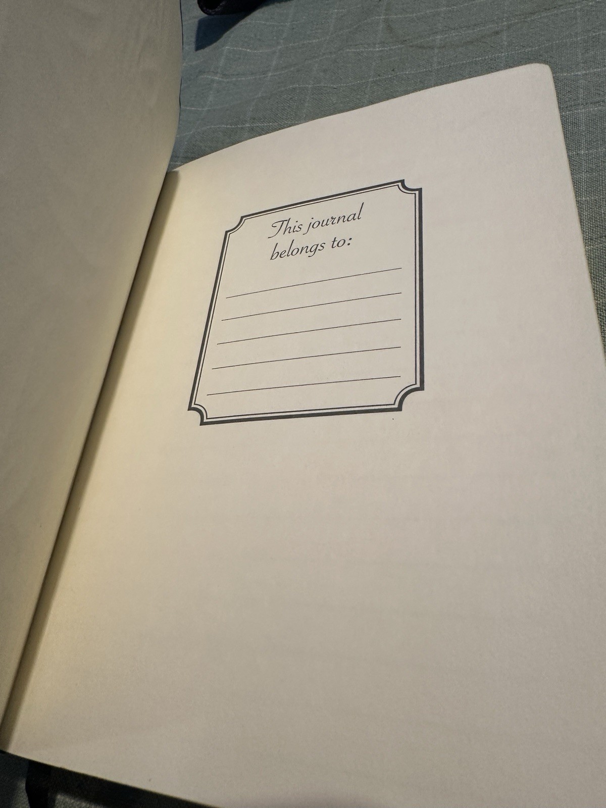 Markings By C R GIBSON Journal Embossed Cover Lined Pages 6.75×4.75” EUC