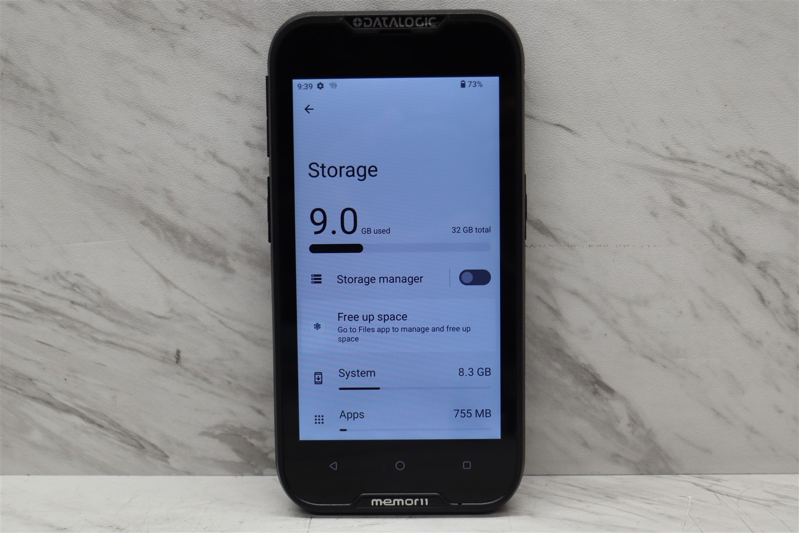Datalogic Memor 11 Mobile Computer 32GB Barcode Scanner Android 13 w/ Battery
