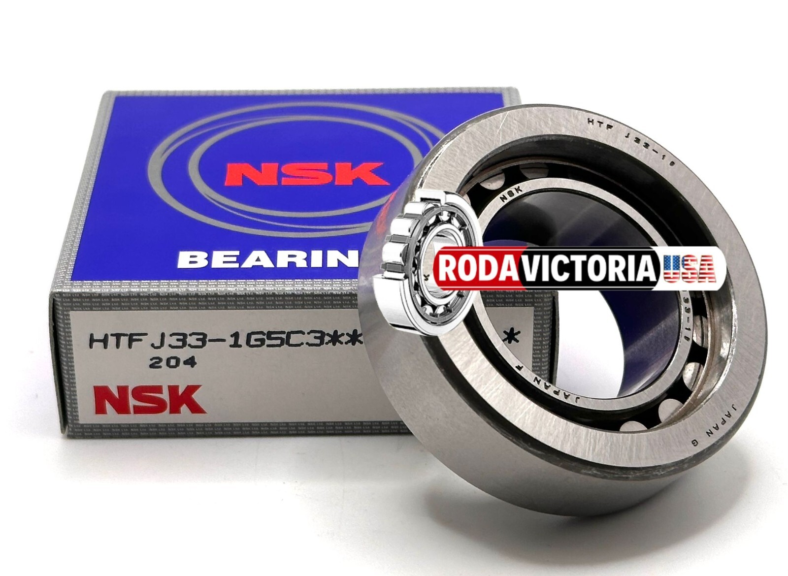 NSK HTF J33-1G5C3, Cylindrical roller bearing, 33x60x20.5 mm 90365-33006