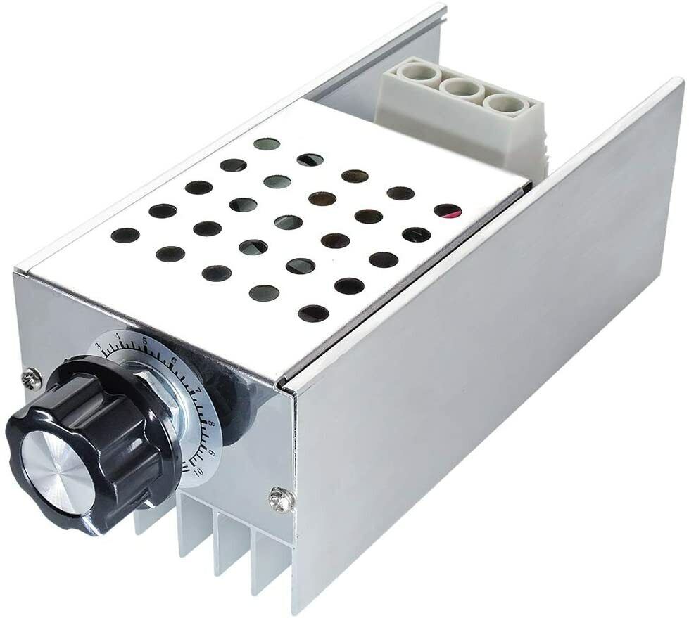 AC 110-220V 6000W SCR Motor Speed Controller Volt Regulator Thermostat Dimmer