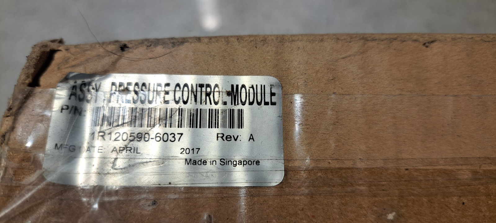Thermo Fisher Scientific 1R120590-6037 Pressure Control Module Assembly