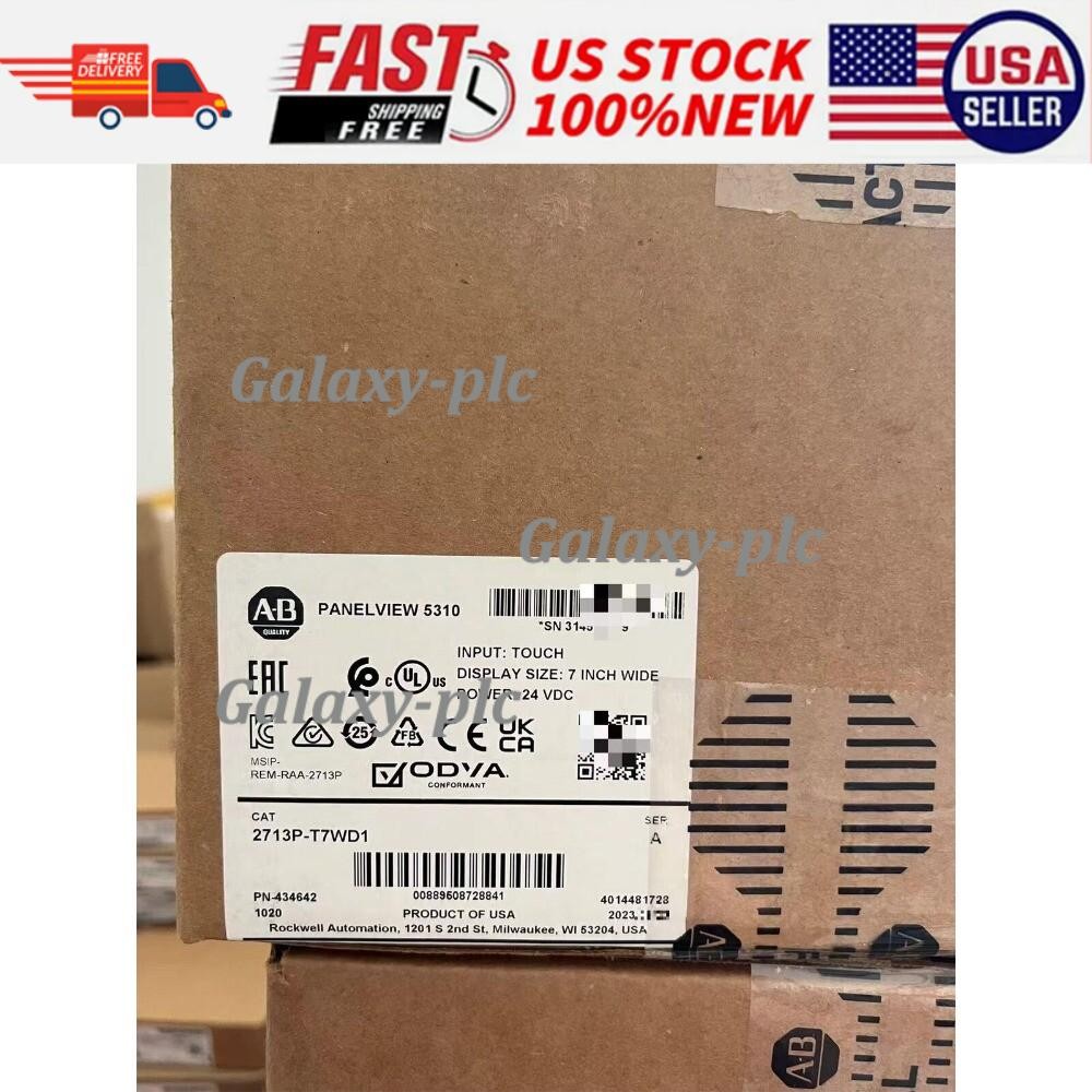 2713P-T7WD1 PanelView 5310 7″ Wide Graphic Terminal Color LCD Screen US Free Tax
