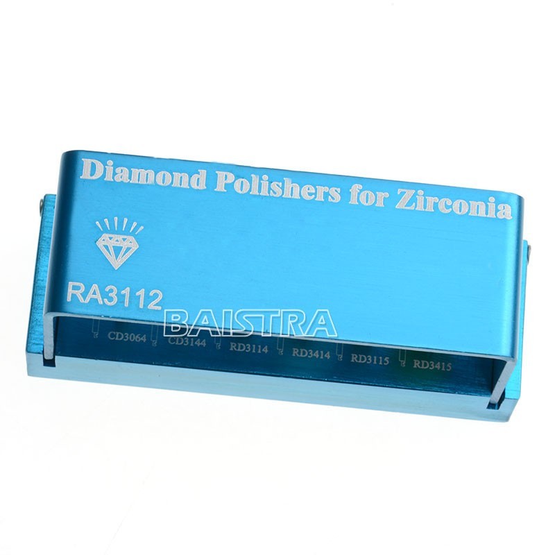 Dental Zirconia Intraoral Clinical Diamond Polishing Kit For Low Speed Handpiece