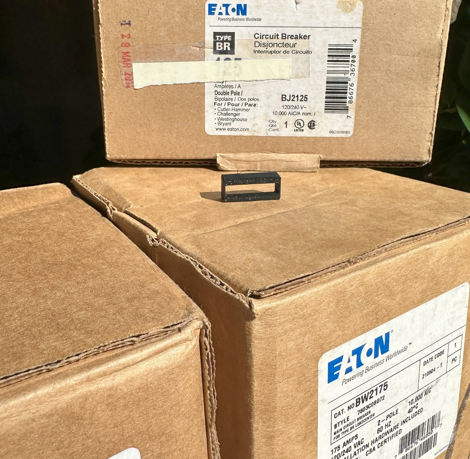 Eaton THS1 Quad Inside Handle Tie Handletie Common Trip BR BQ ( 10 Pack )