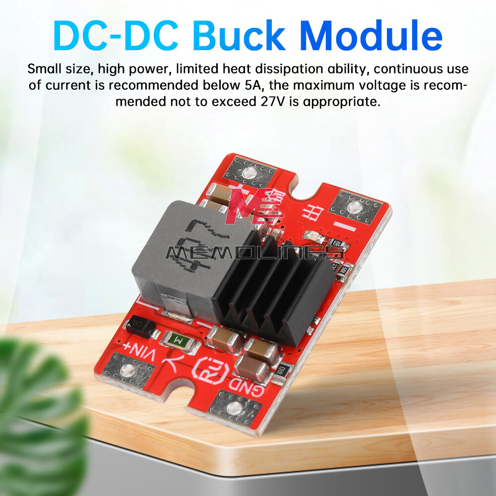 27V to 5V12V8A Mini DC-DC Step down Module Model Aircraft High Power Buck Module