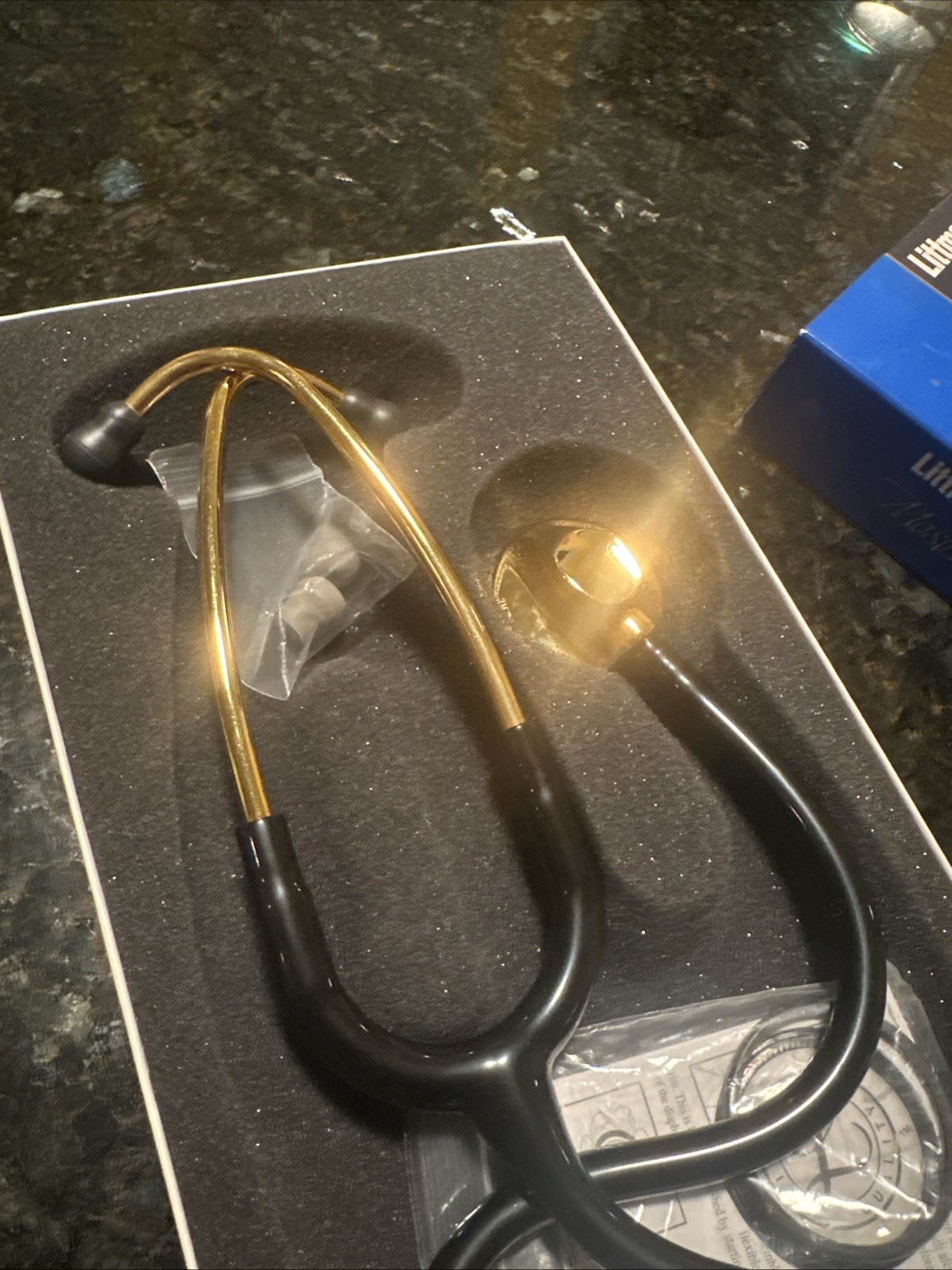 3M Littmann Master Classic II Gold Edition 27in Stethoscope (23K Gold Plated)