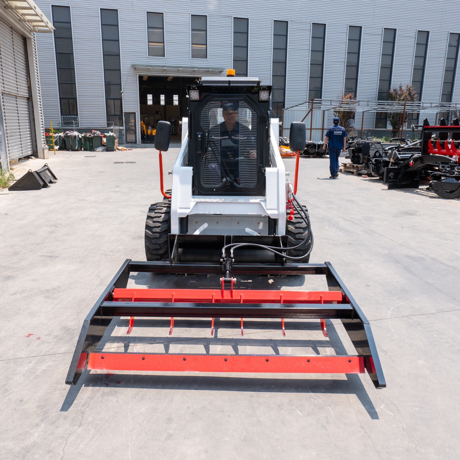 Titan Attachments 72-in Skid Steer Land Planer
