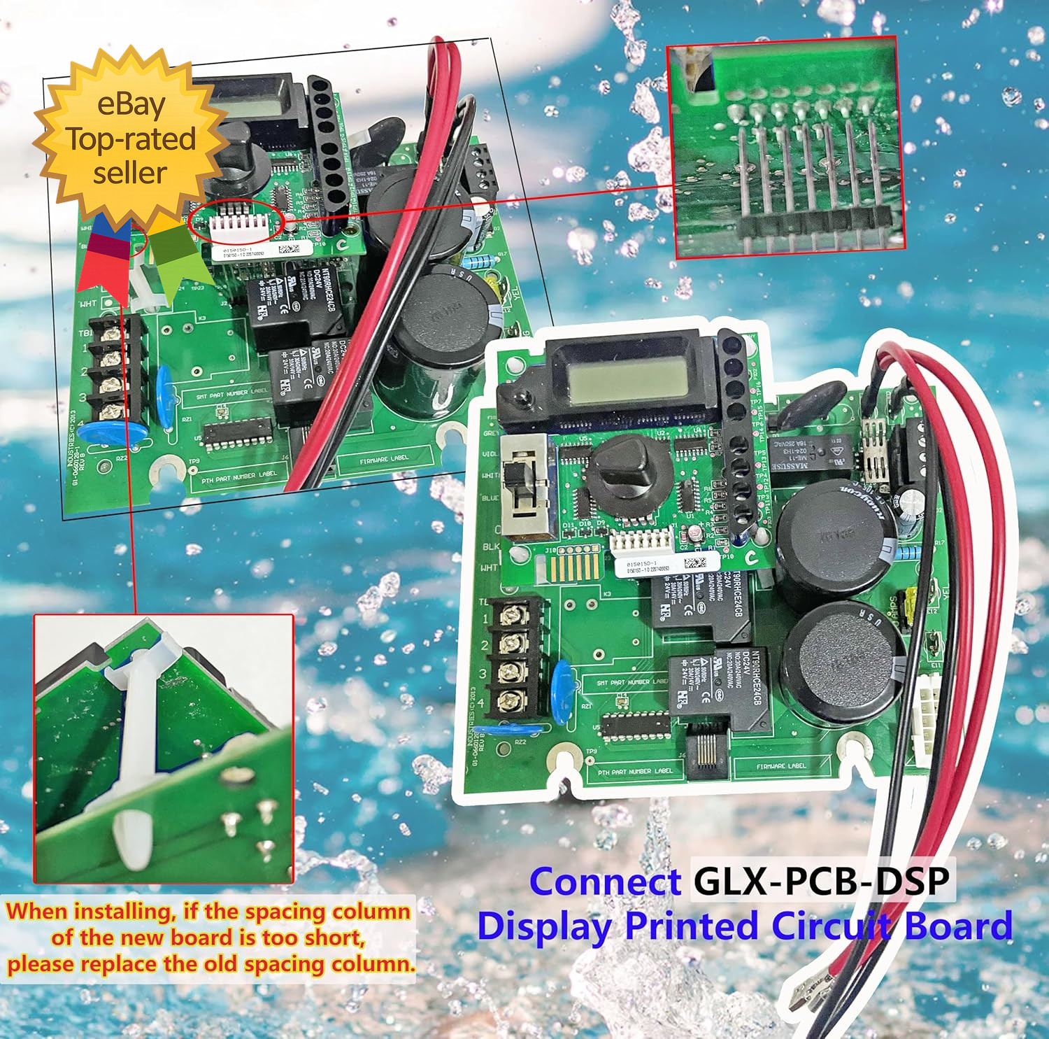2026 New Upgraded GLX-PCB-RITE Main Circuit Board & GLX-PCB DSP Display Board