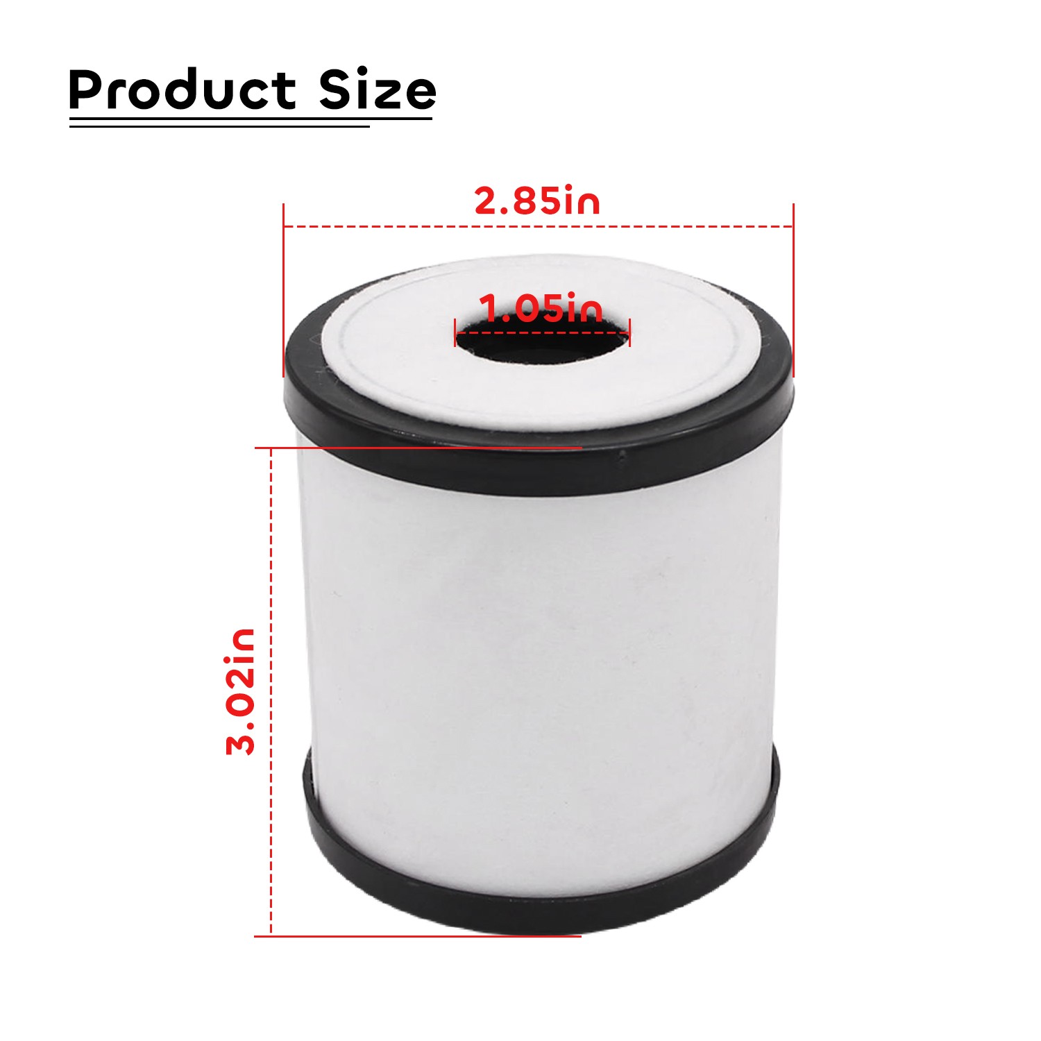 2Pcs Crankcase Breather Filter Element Fit For Hino 228 268 338 358 368 2014 NEW