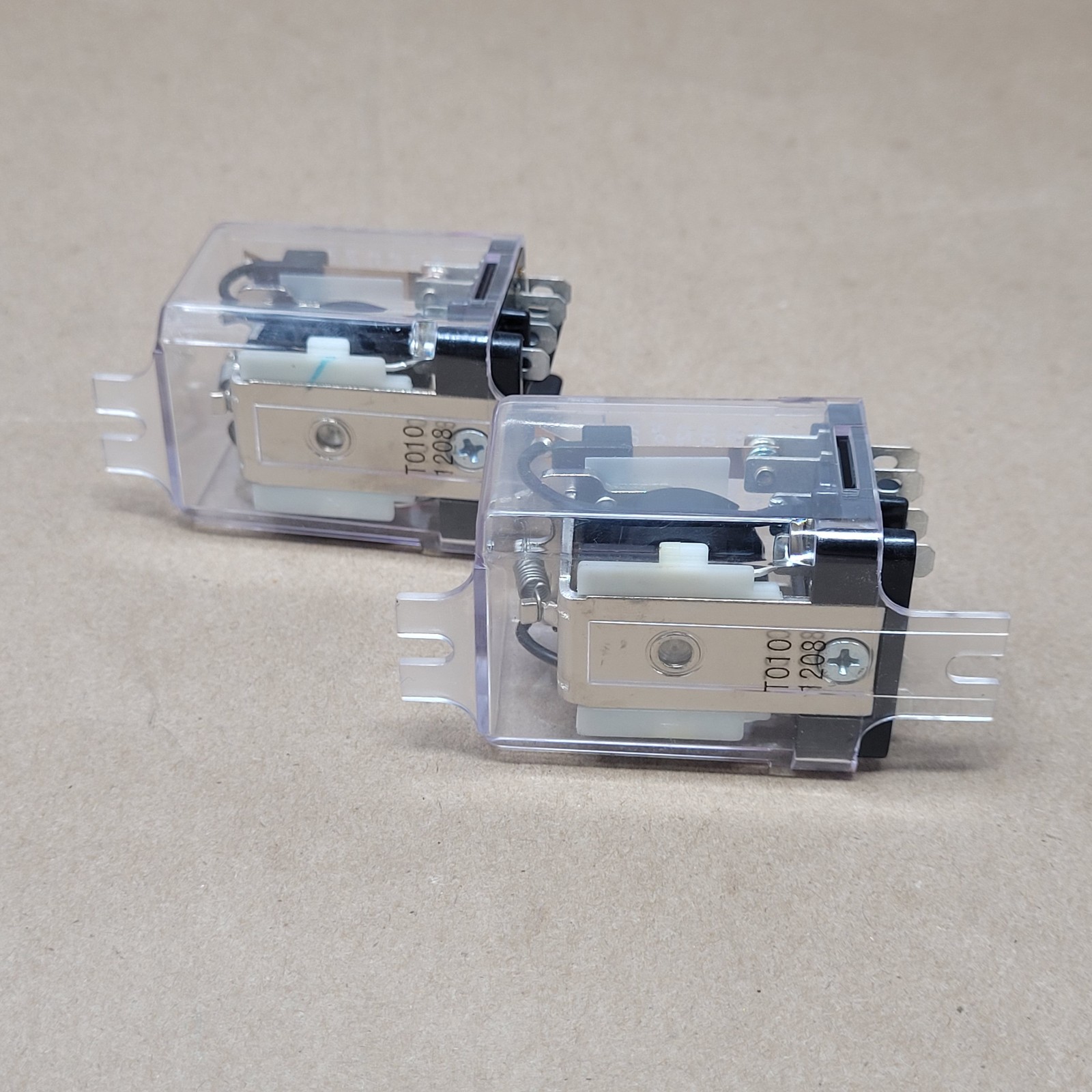 Lot of 2 – Potter & Brumfield KUP-11D55-12 Relay, 10A, 240 VAC – USED