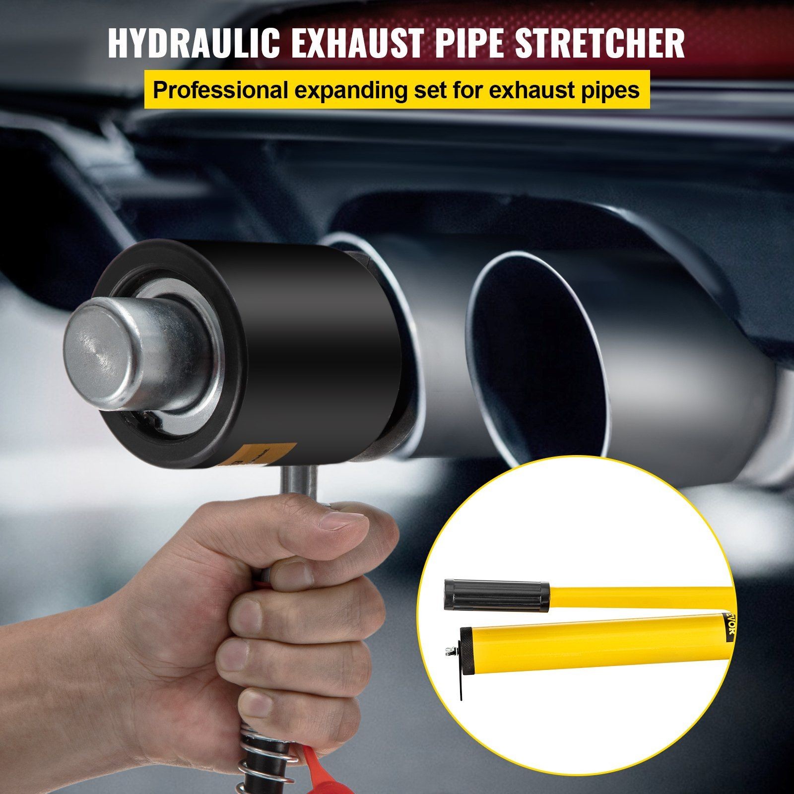 10T Powerful Hydraulic Pipe Expander 1-5/8″ to 4-1/4″ Long Service Life