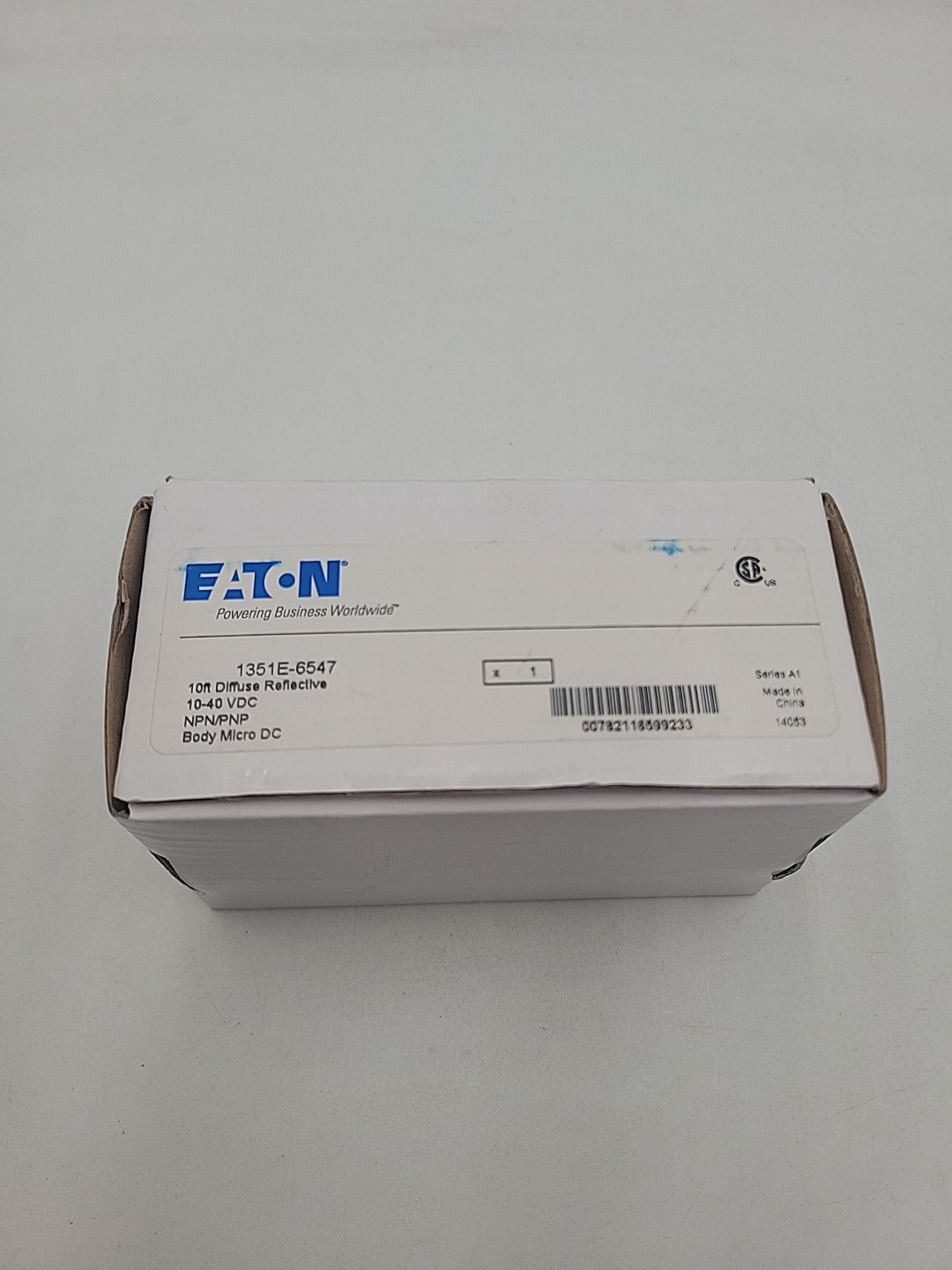 Eaton 1351E-6547 Photoelectric Sensor Enhanced 50 Series Diffuse 10ft 10-40VDC