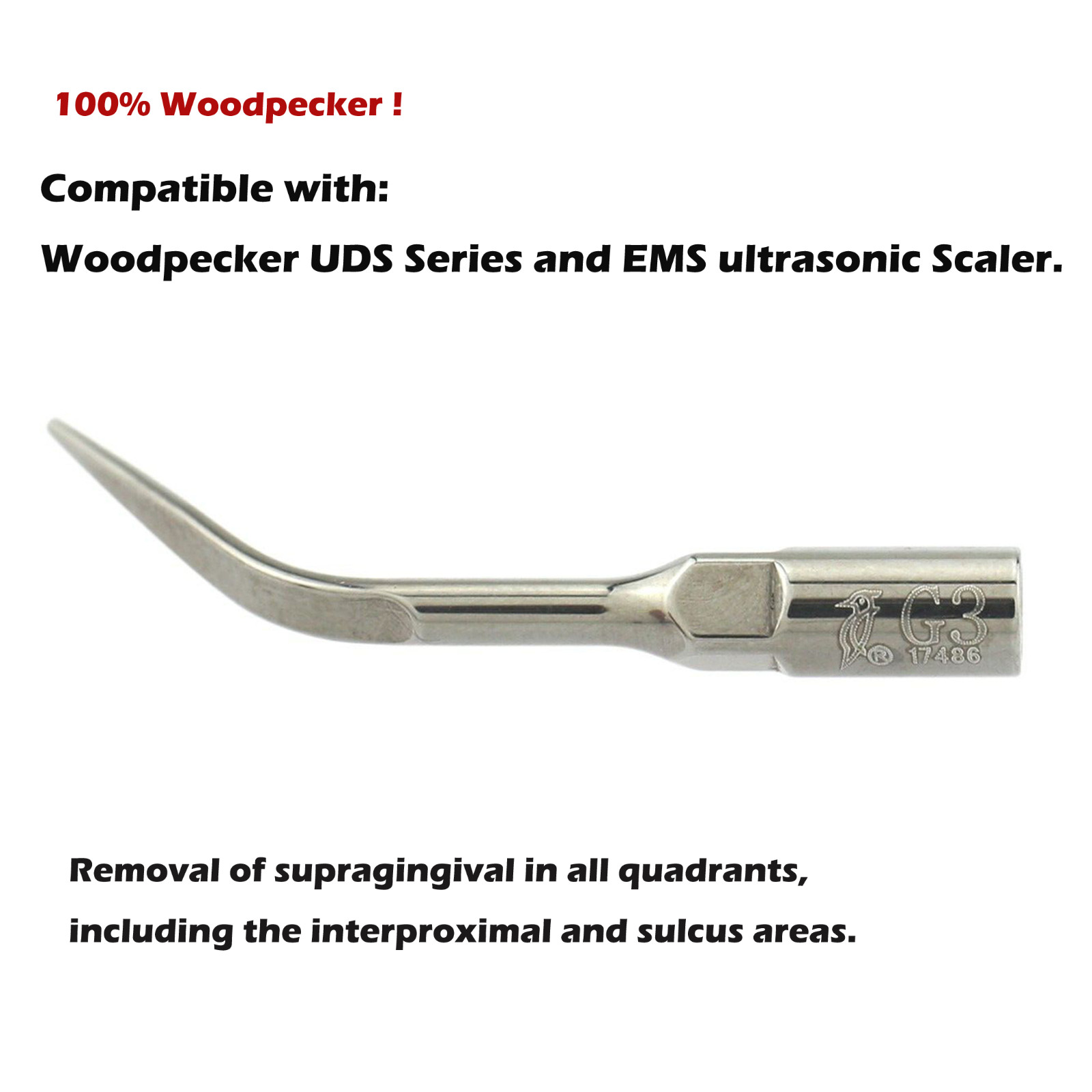 Woodpecker Dental Ultrasonic Scaler HW-3H HW-5L Handpiece EMS PIEZON LED HP-5L