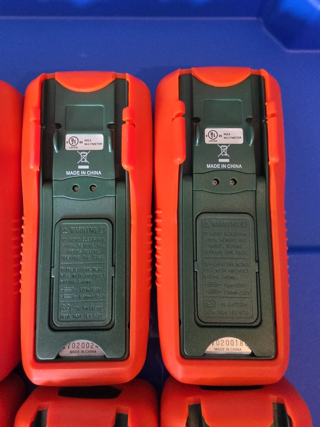 Lot Of 8 Extech Instruments Digital True RMS Multimeter 430 – (Meters Only)