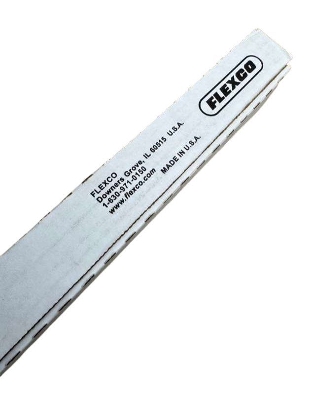 Flexco R5-SE-30/750 Scalloped Edge Mechanical Fastener Strips for Conveyor Belt