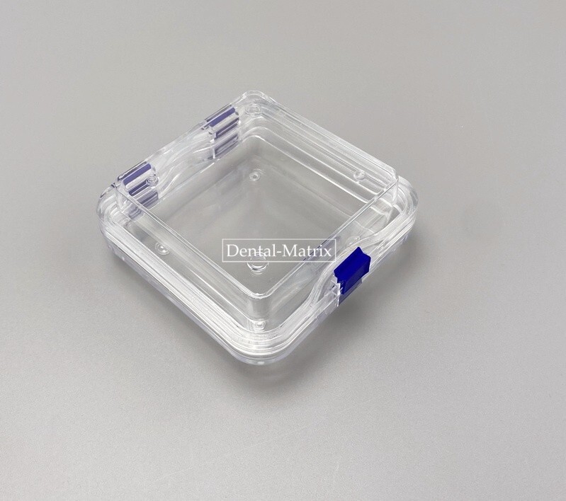10 Pcs Denture False Teeth Membrane Case Container Hinged Display Box Jewelry