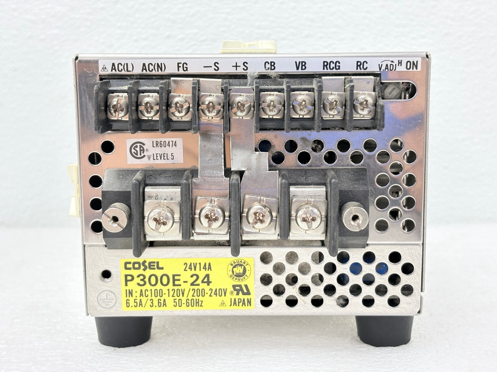 Pre Owned | Cosel P300E-24 AC100-120V / 200-240V Power Supply Only – Silver
