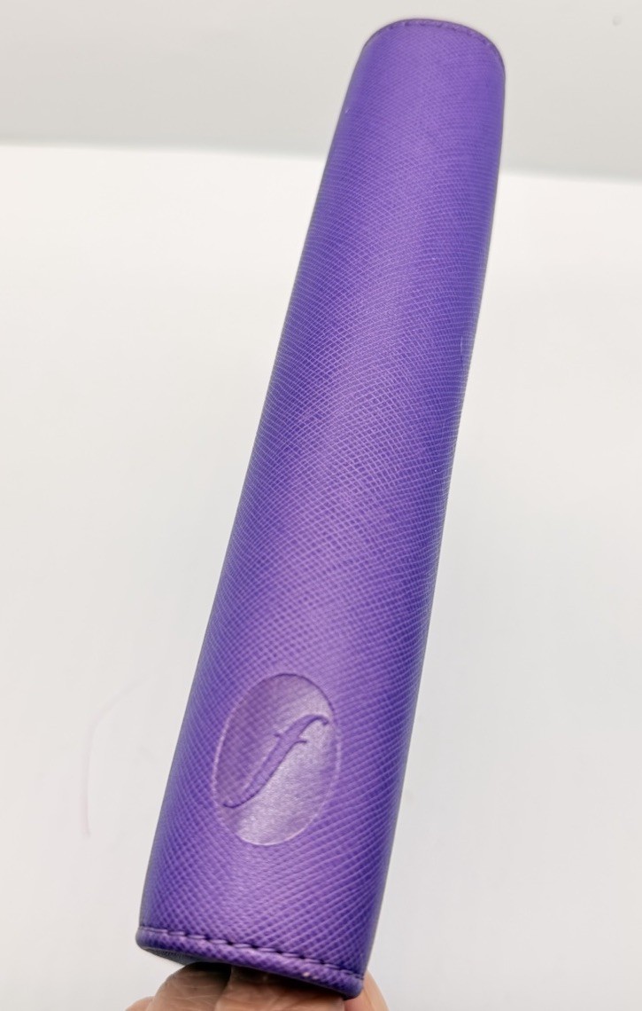 Filofax saffiano Purple Personal Size Organizer Six-Ring Binder Planner
