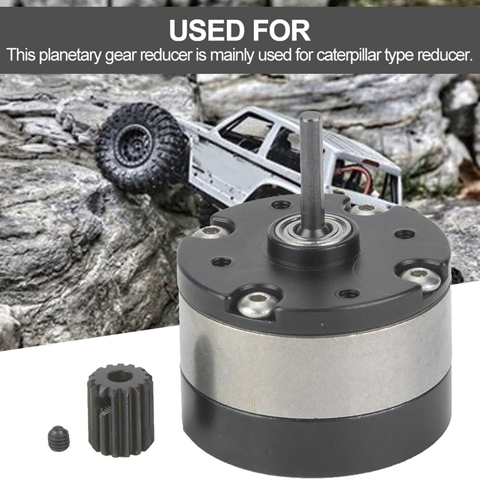 High Performance Gear Reducer 540 Motor For RC 1/3 Planetary Transmission NEW