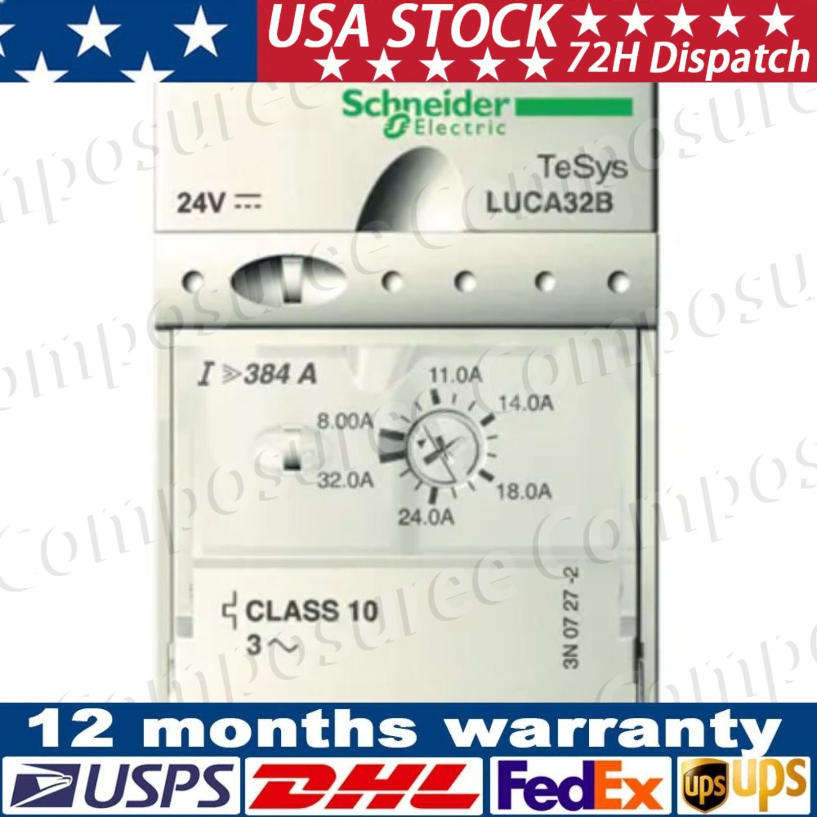 NEW Schneider Electric LUCA32B 8-32A 3P 240V~ Standard Motor Control Unit