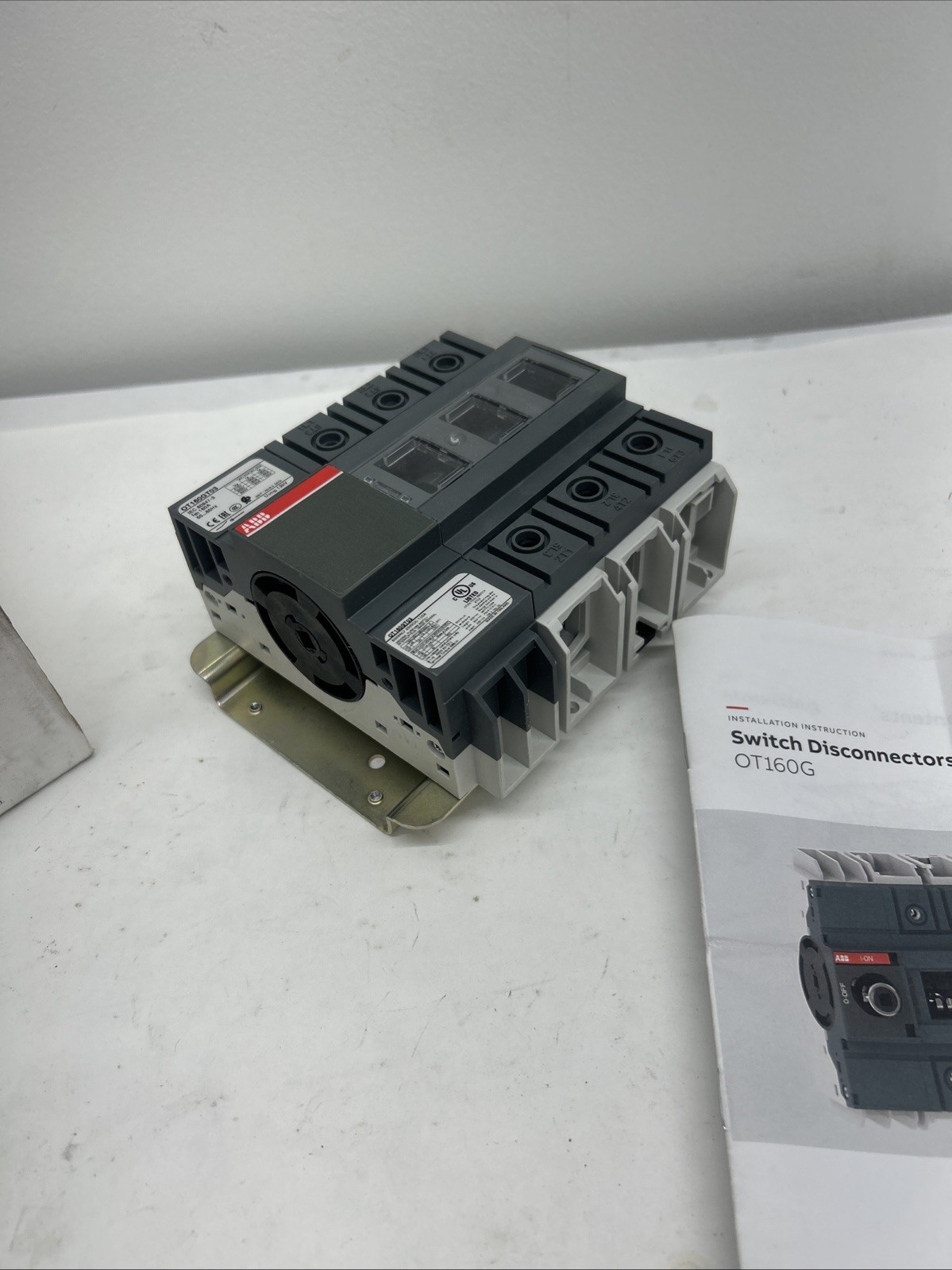 ABB OT160GT03 Switch Disconnector. Ot160g Allen Bradley Safety Disconnect