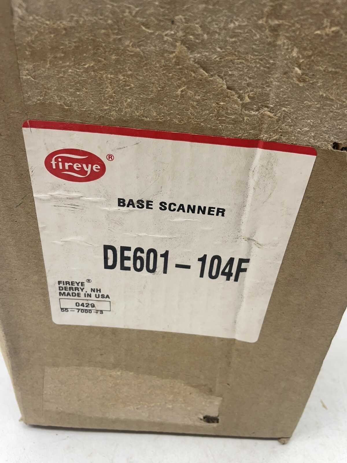 NEW FACTORY SEALED FIREYE DE601-104F BASE SCANNER