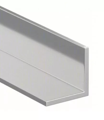 Aluminum Angle 1/4″ x 3 in x 8 Feet Length Unpolished Alloy 6061 90° Stock NEW