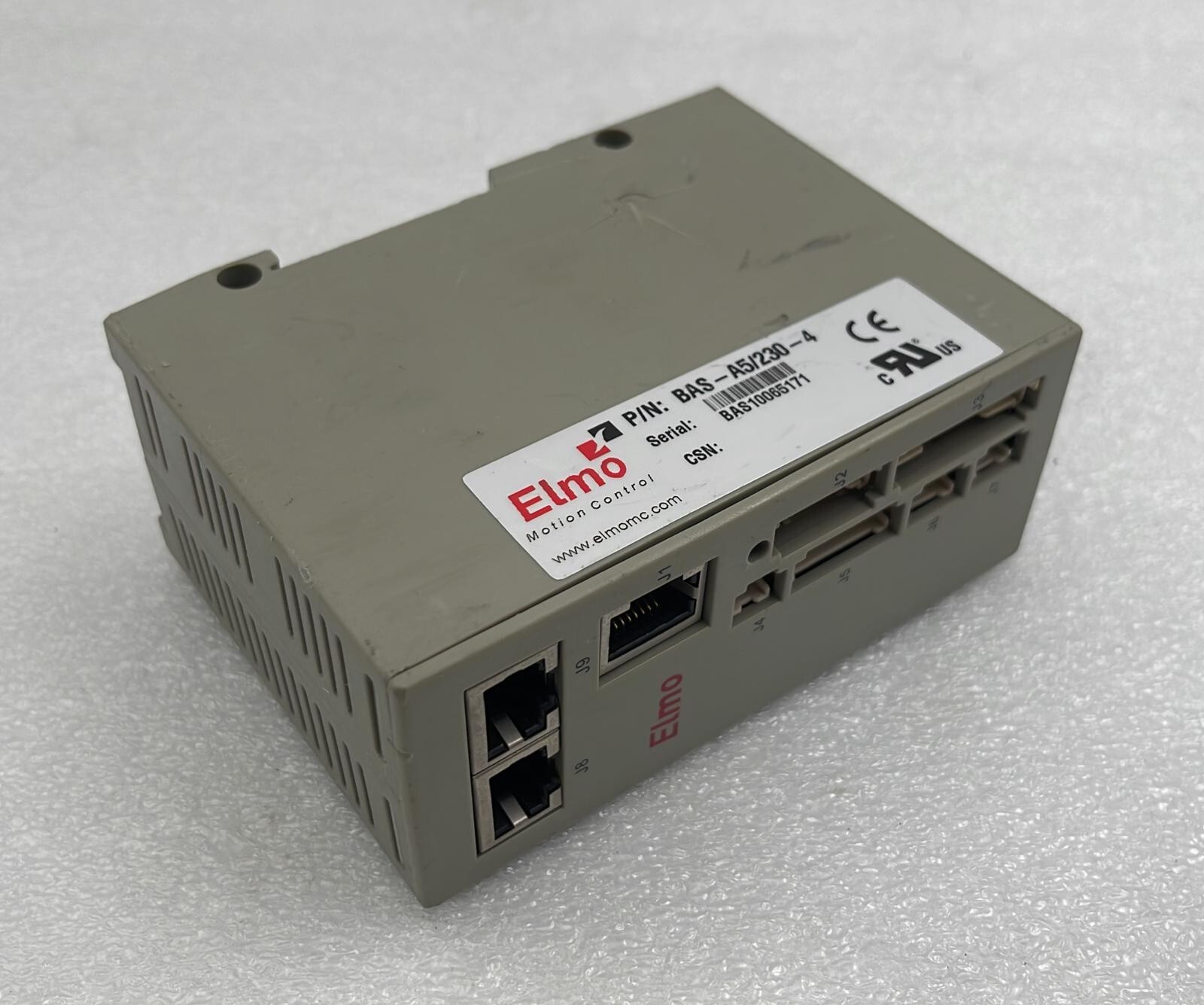 Elmo Motion Control BAS-A5/230-4 Servo Drive **AS-IS**
