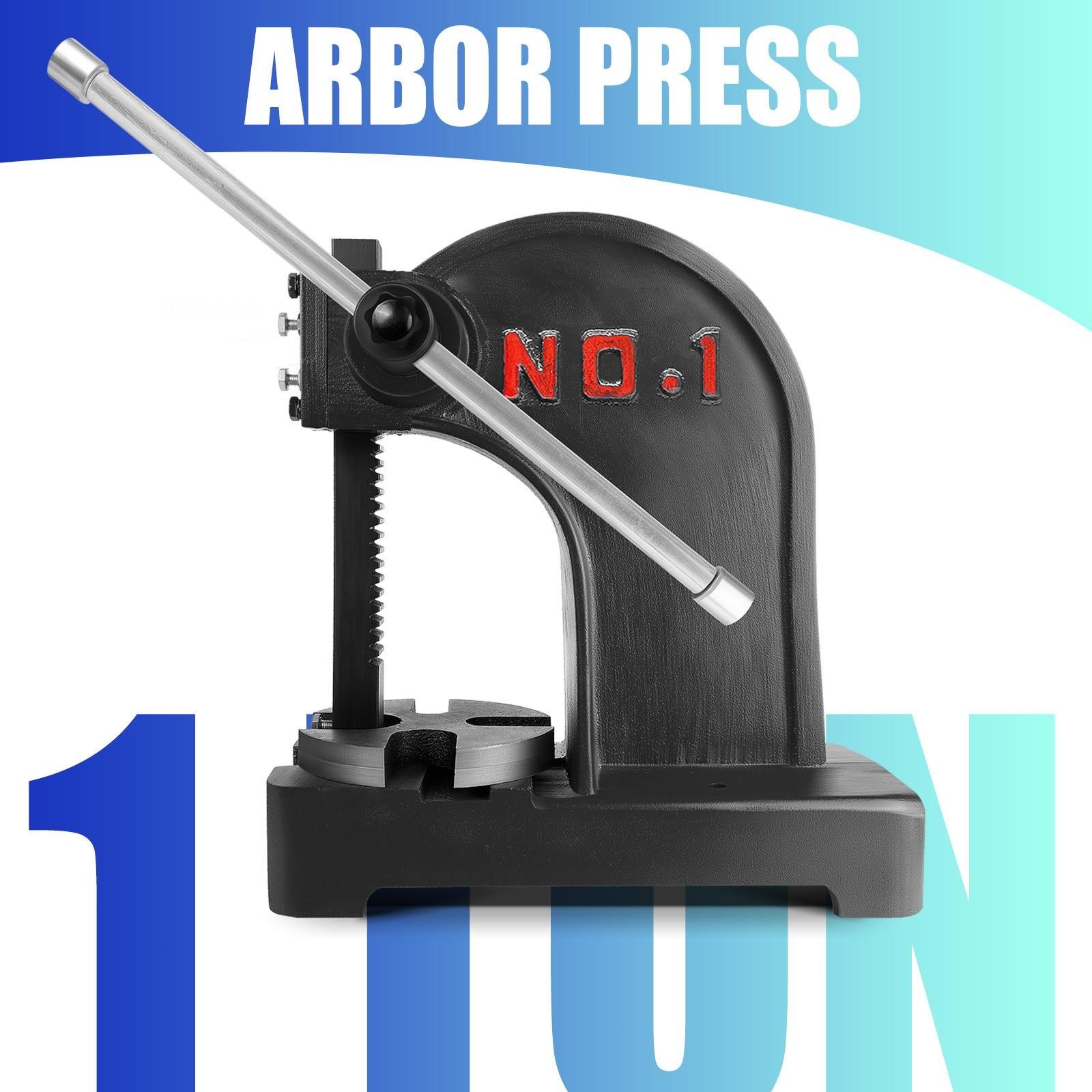 1Ton Manual Desktop Arbor Press Cast Iron Arbor Press Desktop Metal Machine