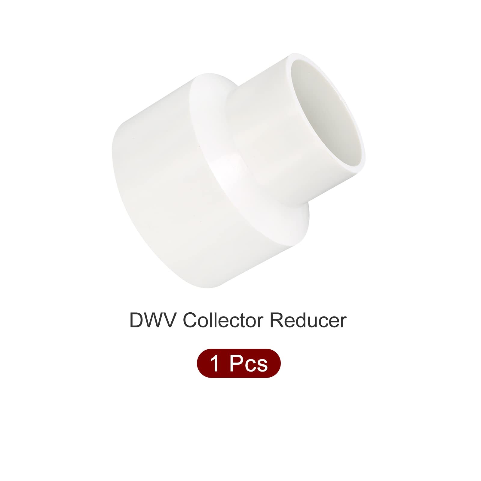 METALLIXITY PVC Duct Reducer, (75mm to 50mm), Pipe 75mm 50mm, White