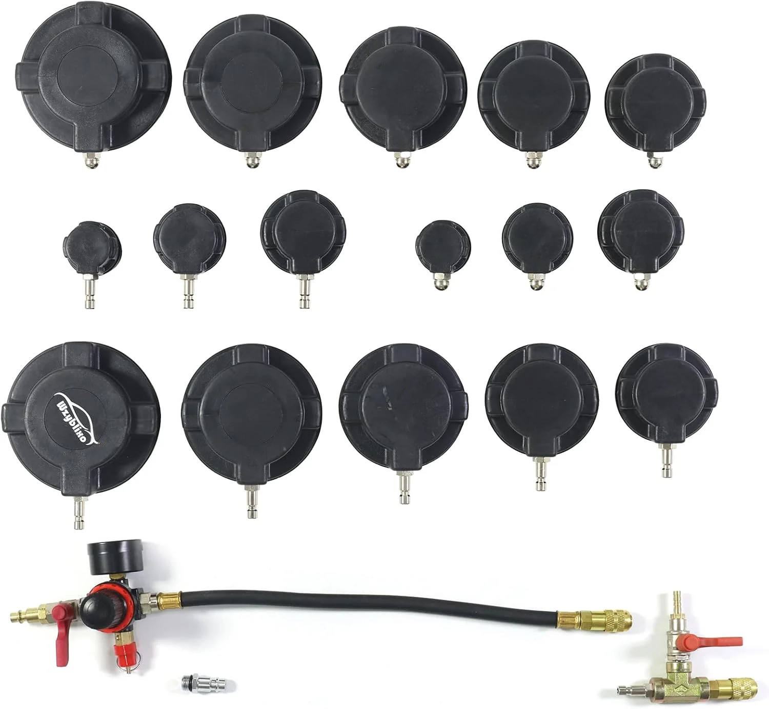 Turbo System Leakage Tester Kit, Turbo Pressure Leakage Tester for Cooling Emiss