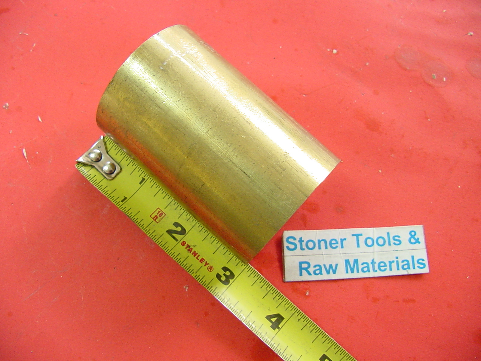 1-3/4″ C360 BRASS ROUND ROD 3″ long Solid H02 Lathe Bar Stock