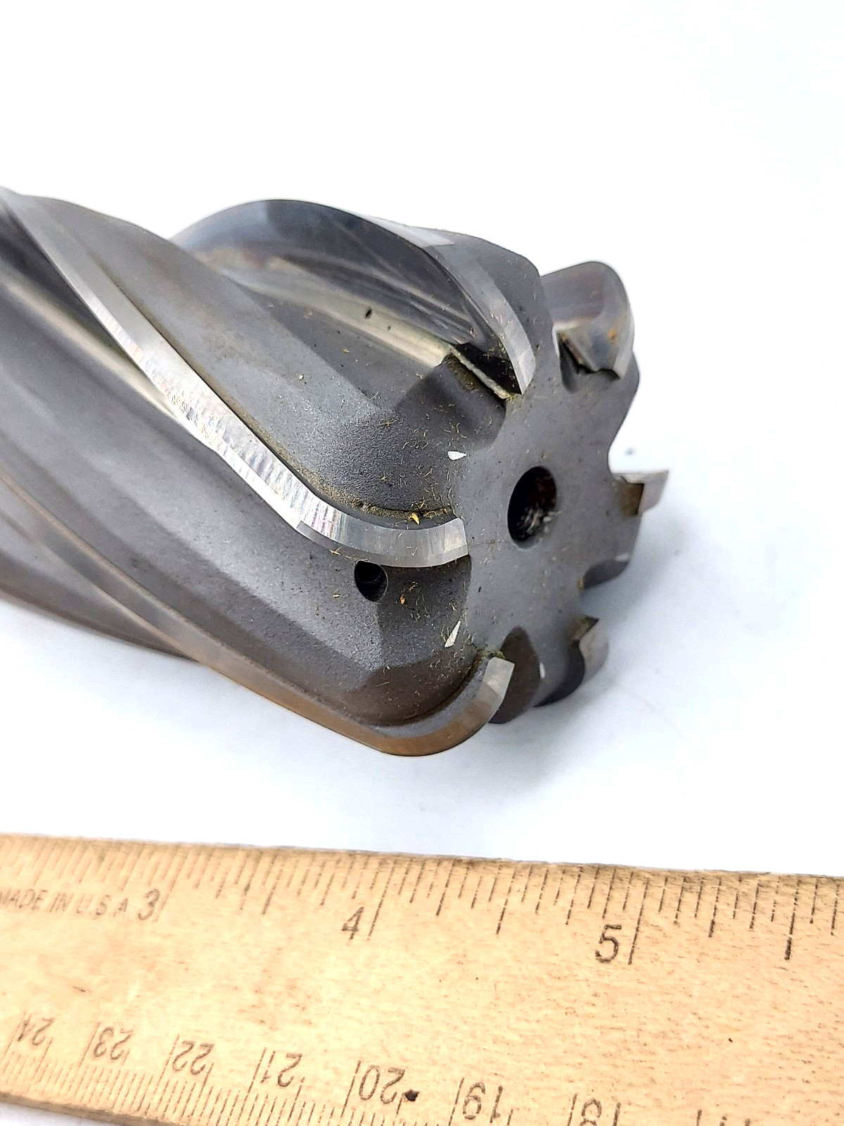 Kennametal M881910.375T 2″ Shank 9″ LOC 3/8″ Rad 6-Flute Carbide End Mill BOEING