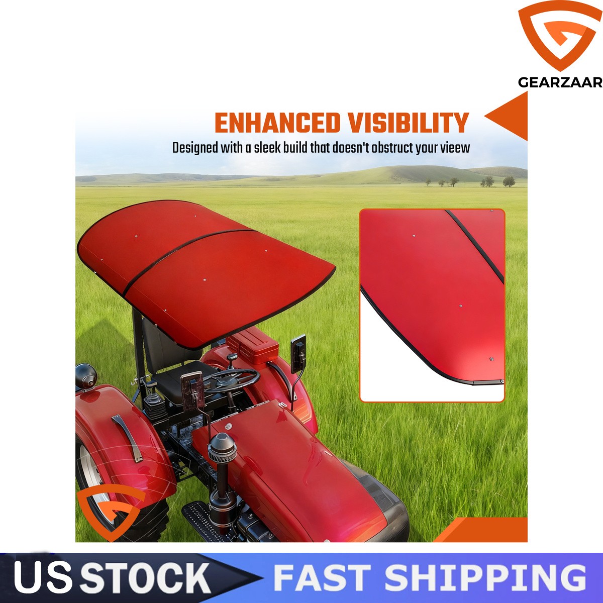 Sun Shield Tuff Top Tractor Canopy For 2″ x Sun Shield Tuff Top Tractor Canopy